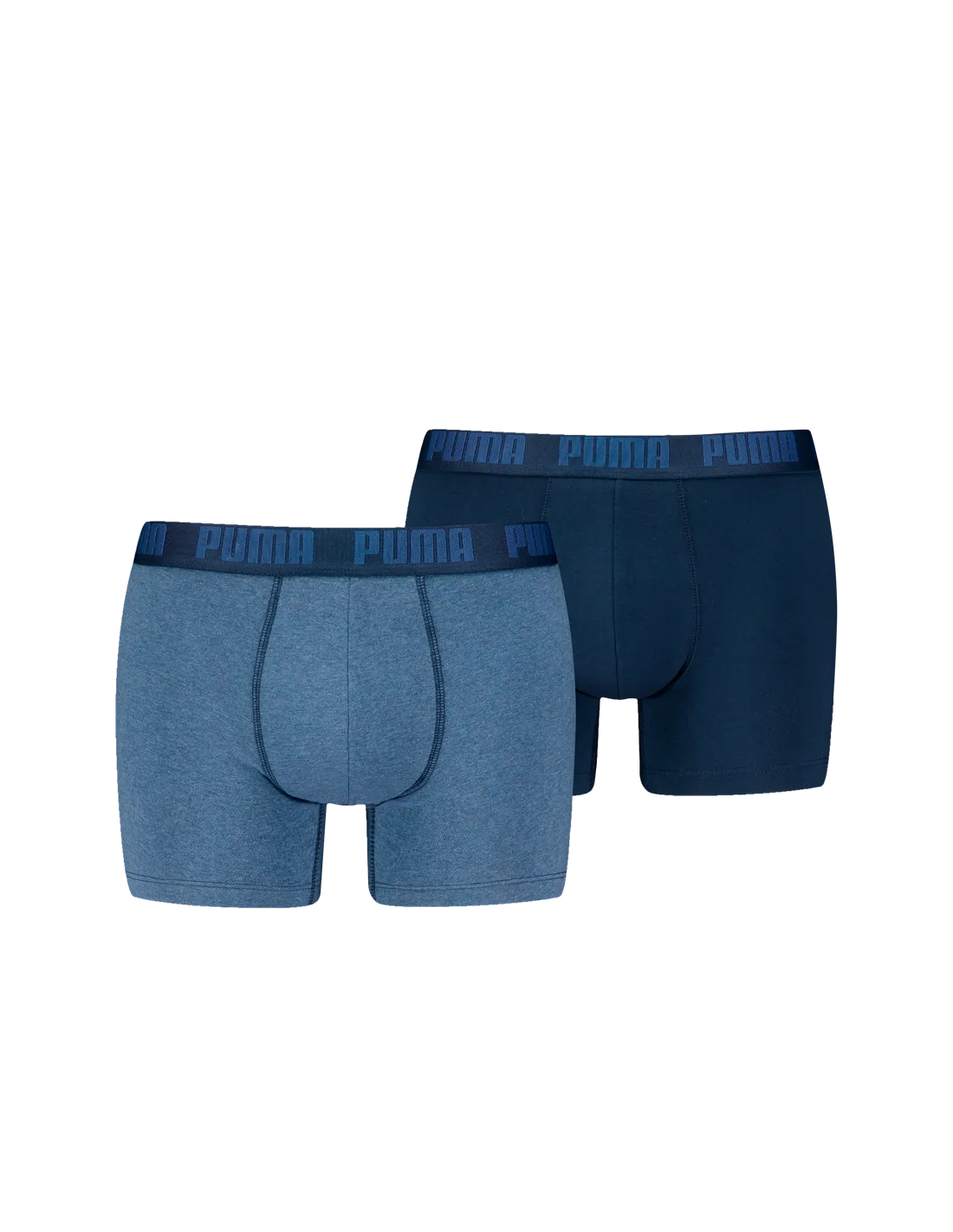 PUMA - Pack 2 Boxers azul denim Comfort Stretch 701226387 007 Hombre