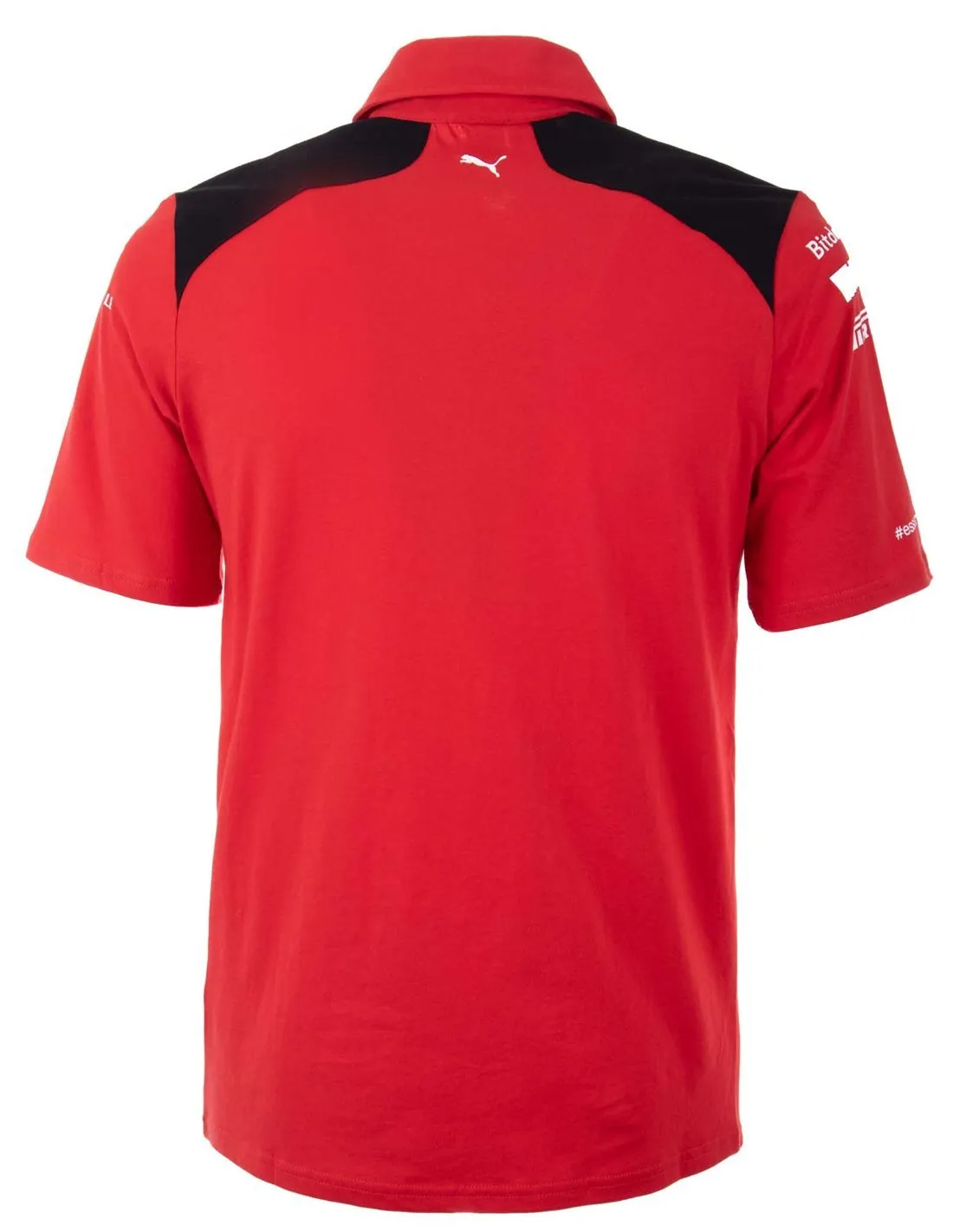 PUMA - Polo rojo Team Scuderia Ferrari 763417 01 Hombre