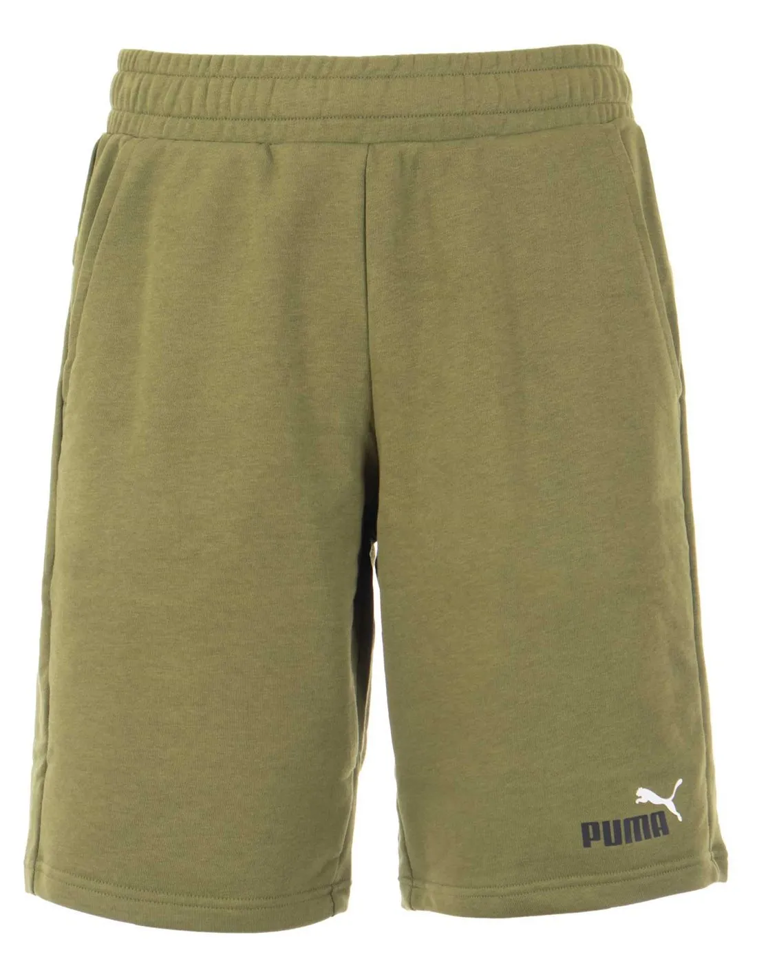 PUMA - Short verde oliva Essentials+ 2 Col 586766 35 Hombre