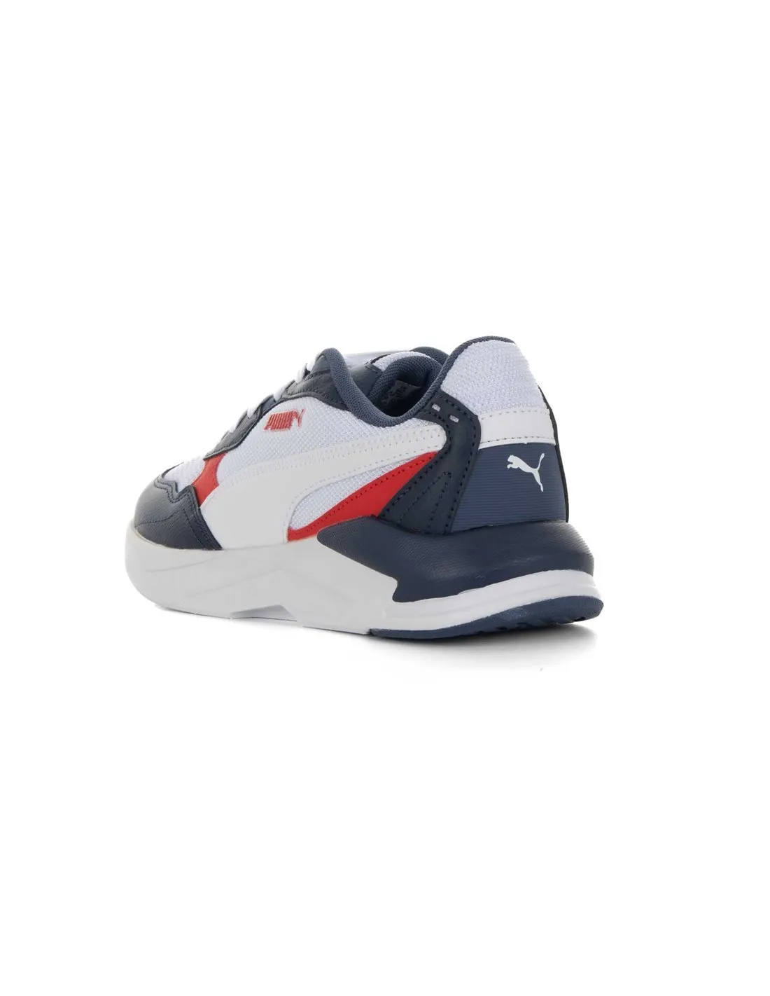 PUMA - Zapatillas blancas, azules y rojas X Ray Speed Lite 385524 20 Niño/a