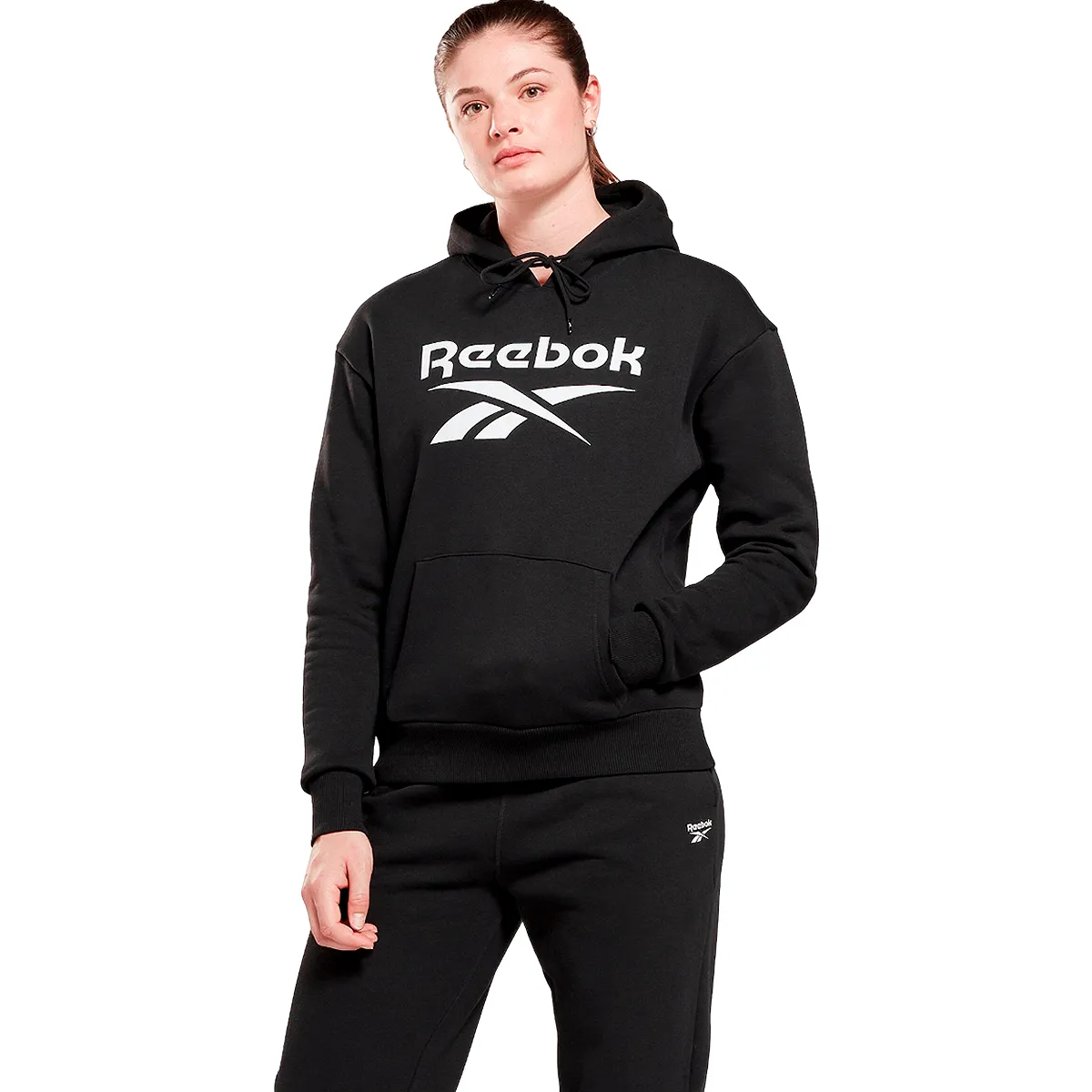 Reebok Buzo Ri Big Logo Fleece Hoodie Ar W – 2bv861arh54748