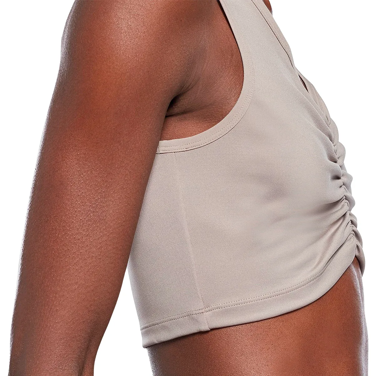 Reebok Top Studio Stripped Cropped – Mujer – H56396