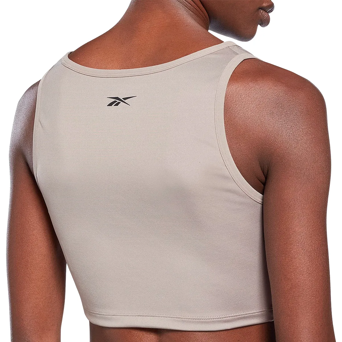 Reebok Top Studio Stripped Cropped – Mujer – H56396