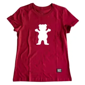 Remera Grizzly Og Bear Bordo