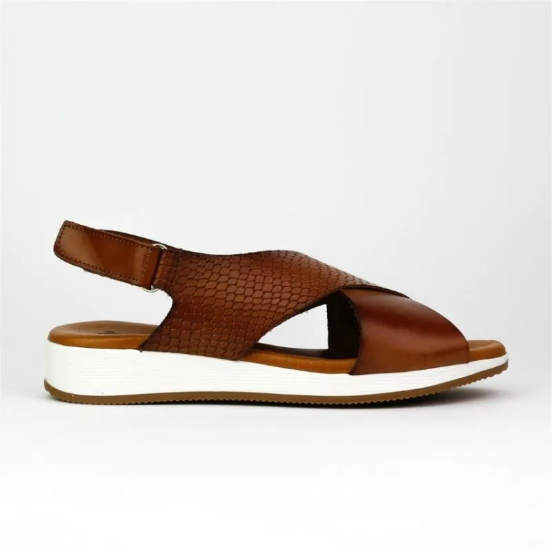 Sandalias de mujer Bonaventure K-201 ROBLE