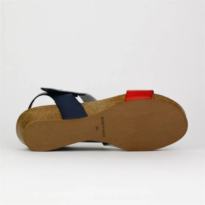 Sandalias de mujer Bonaventure K211-COMBI TOM