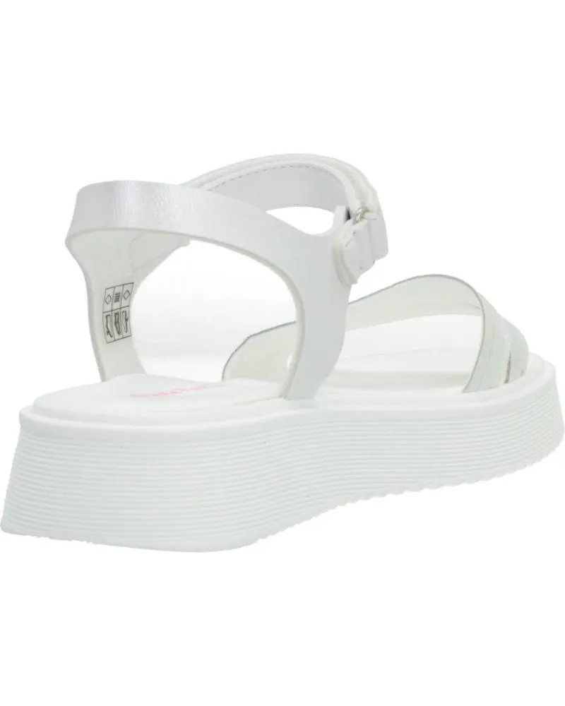 Sandalias de Niña PAOLA SANDALIA PAOLA 865400 BLANCO CHAMPION MET BLANCO