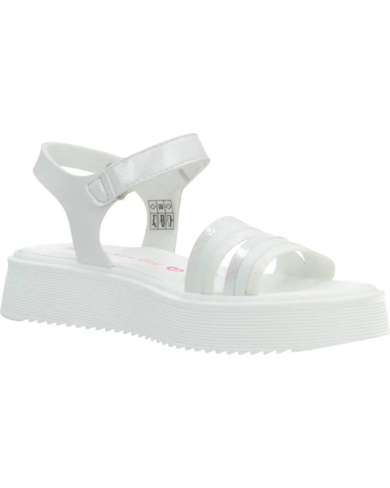 Sandalias de Niña PAOLA SANDALIA PAOLA 865400 BLANCO CHAMPION MET BLANCO