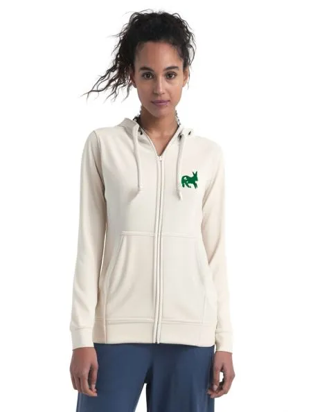 SENSA CUNISIUN Sudadera Hoodie Full-Zip Mujer Optic White