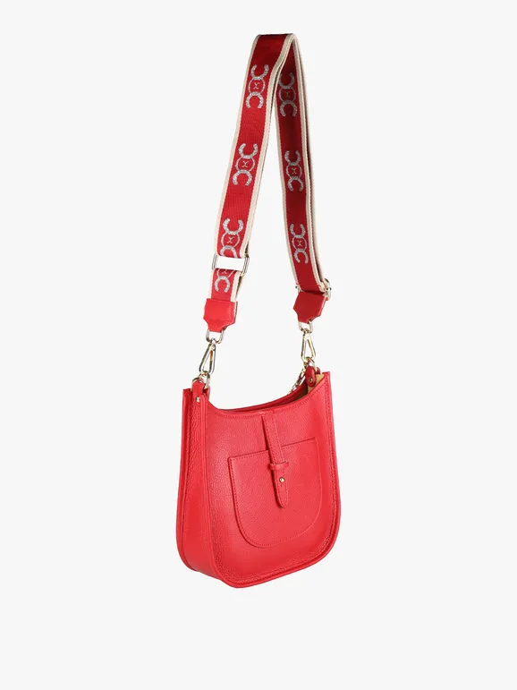 Solada Bolso de piel con cadena para mujer