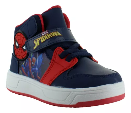 Spiderman Tenis Bota Urbana Moda Casual Confort Niño 91642