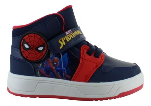 Spiderman Tenis Bota Urbana Moda Casual Confort Niño 91642