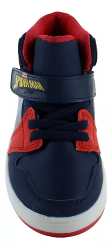 Spiderman Tenis Bota Urbana Moda Casual Confort Niño 91642