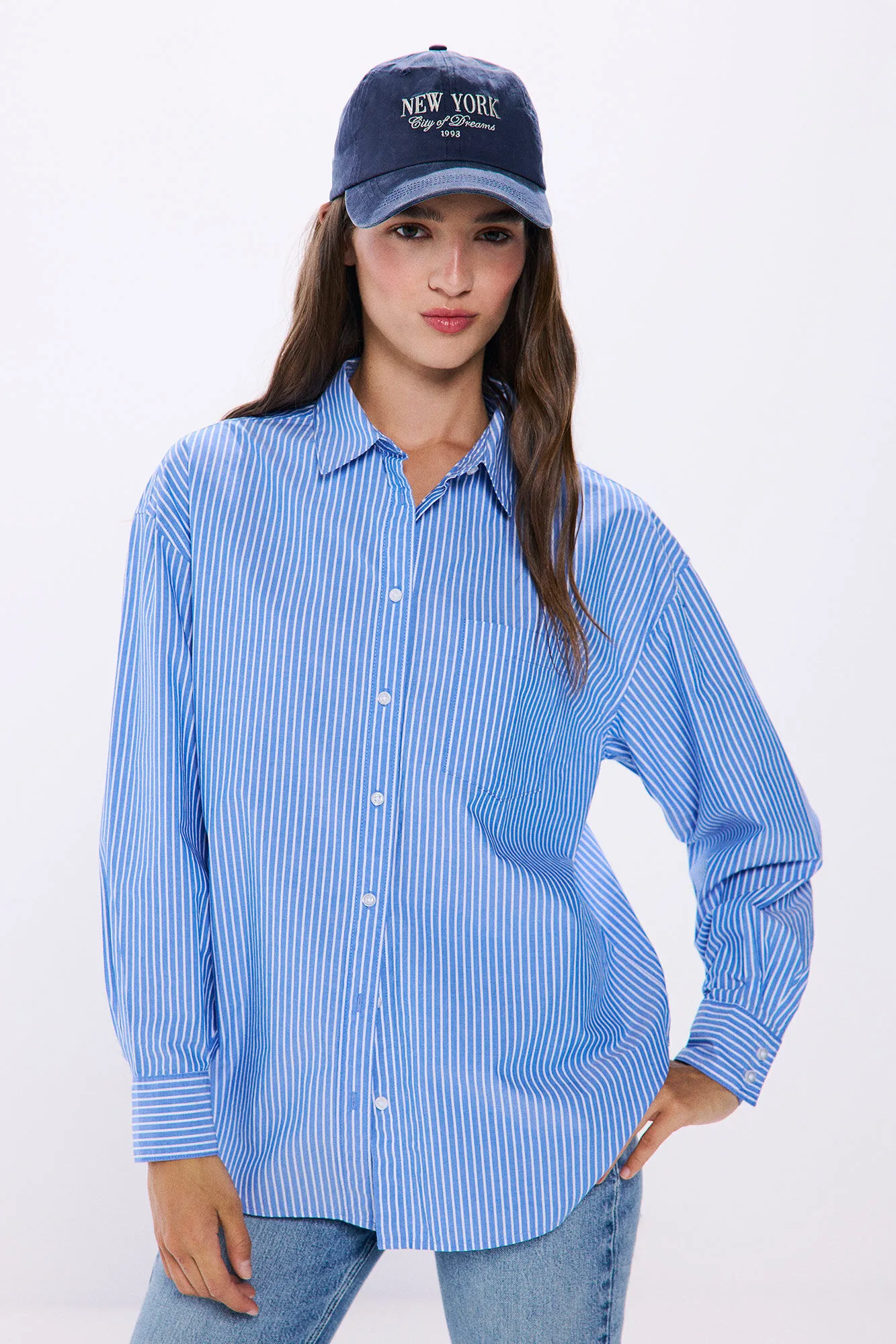 Springfield Camisa oversized algodón