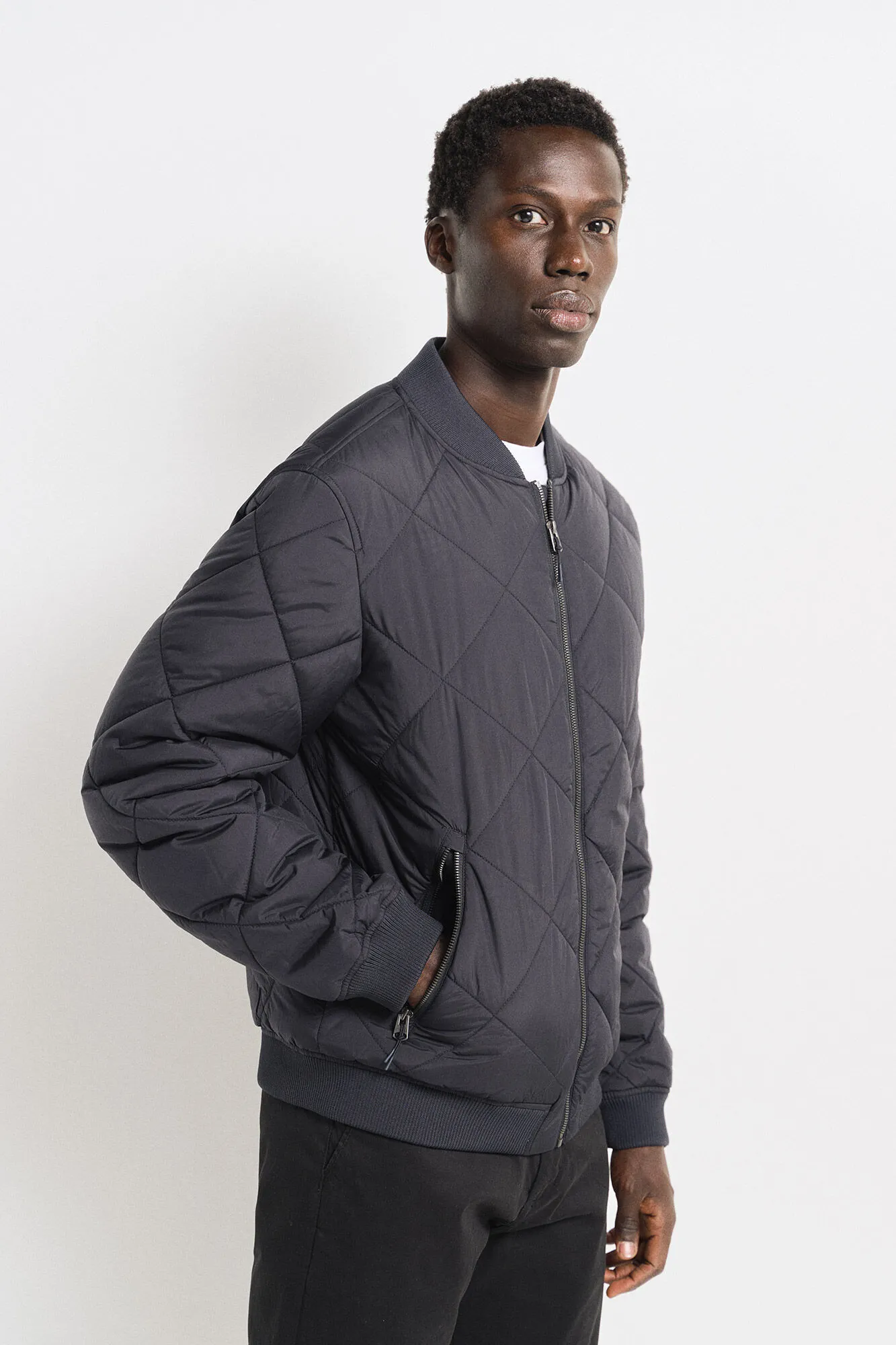 Springfield Chaqueta bomber acolchada