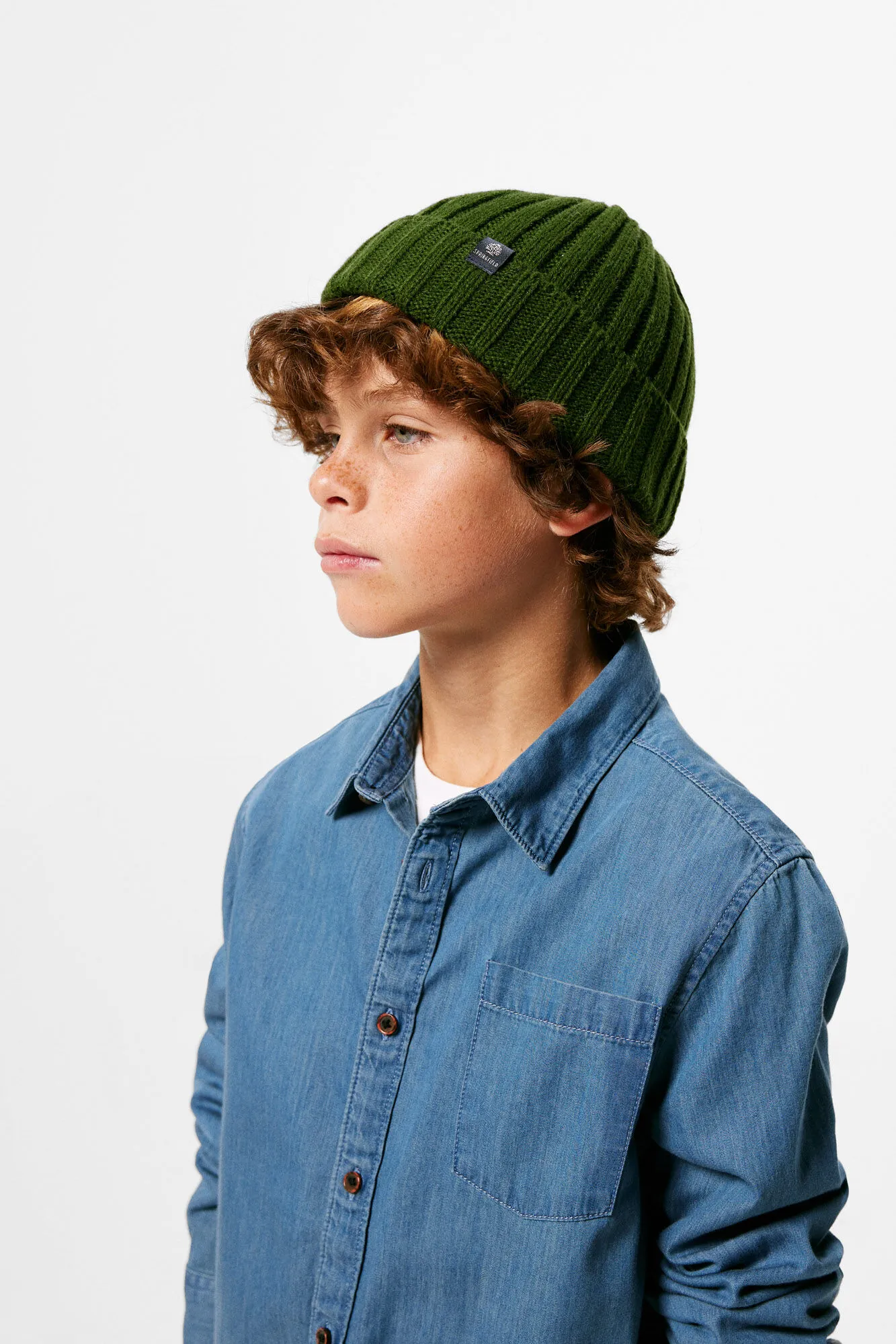 Springfield Kids Camisa denim niño