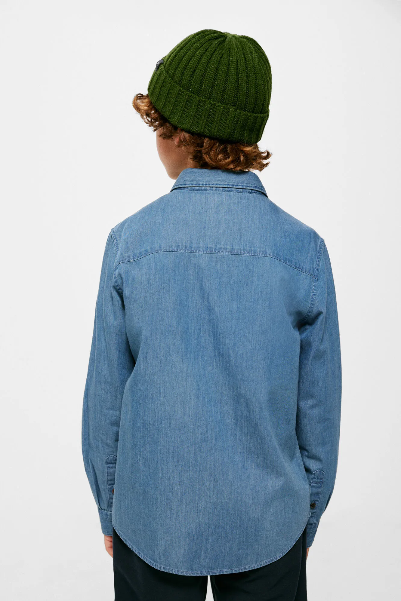 Springfield Kids Camisa denim niño