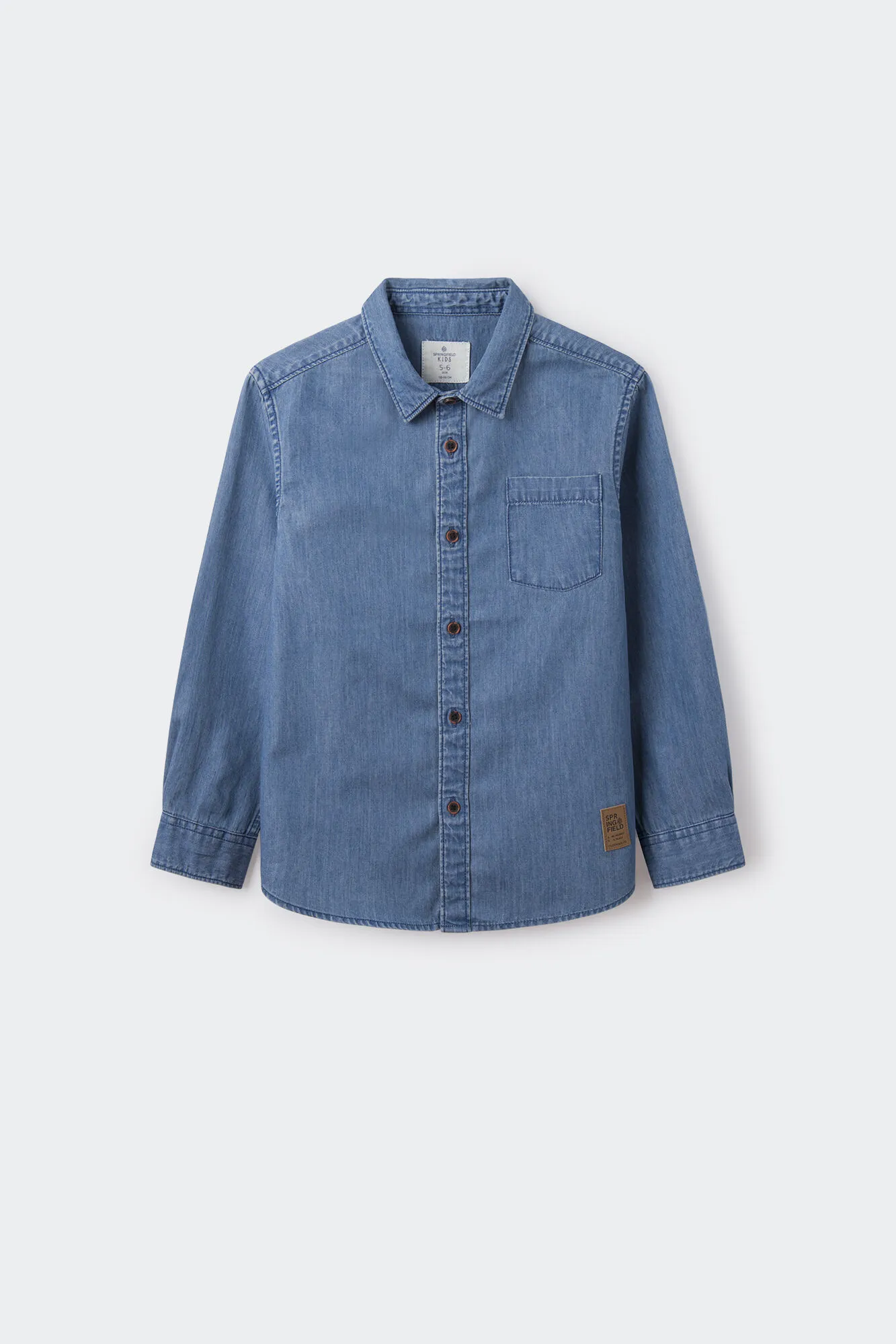 Springfield Kids Camisa denim niño