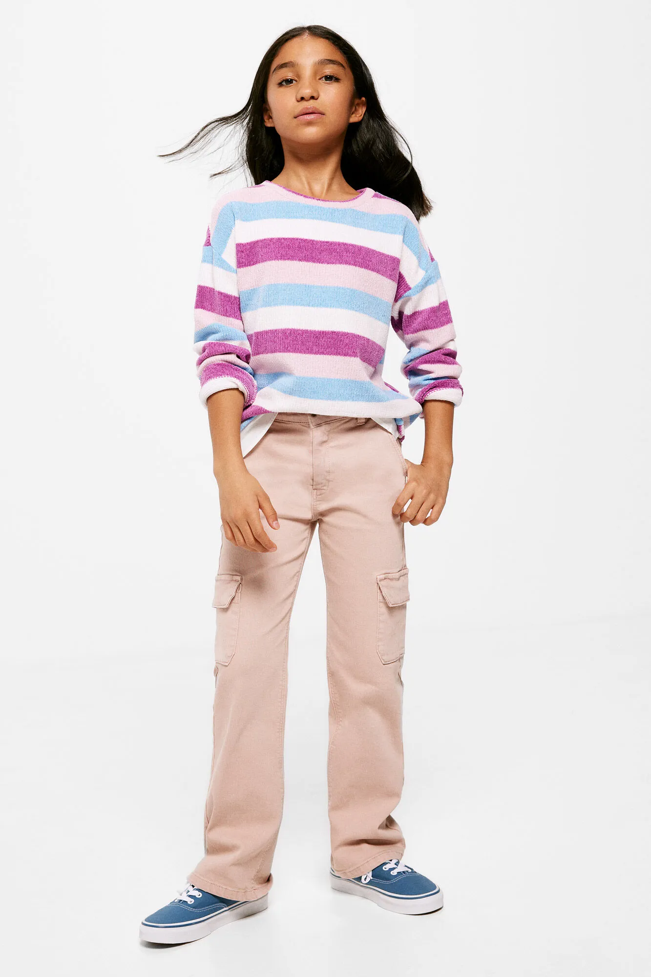 Springfield Kids Jersey chenilla rayas multicolor niña