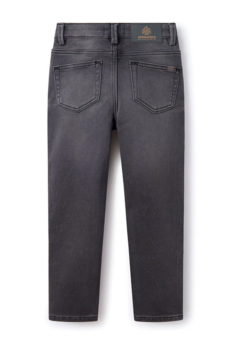 Springfield Kids Pantalon denim oscuro niño