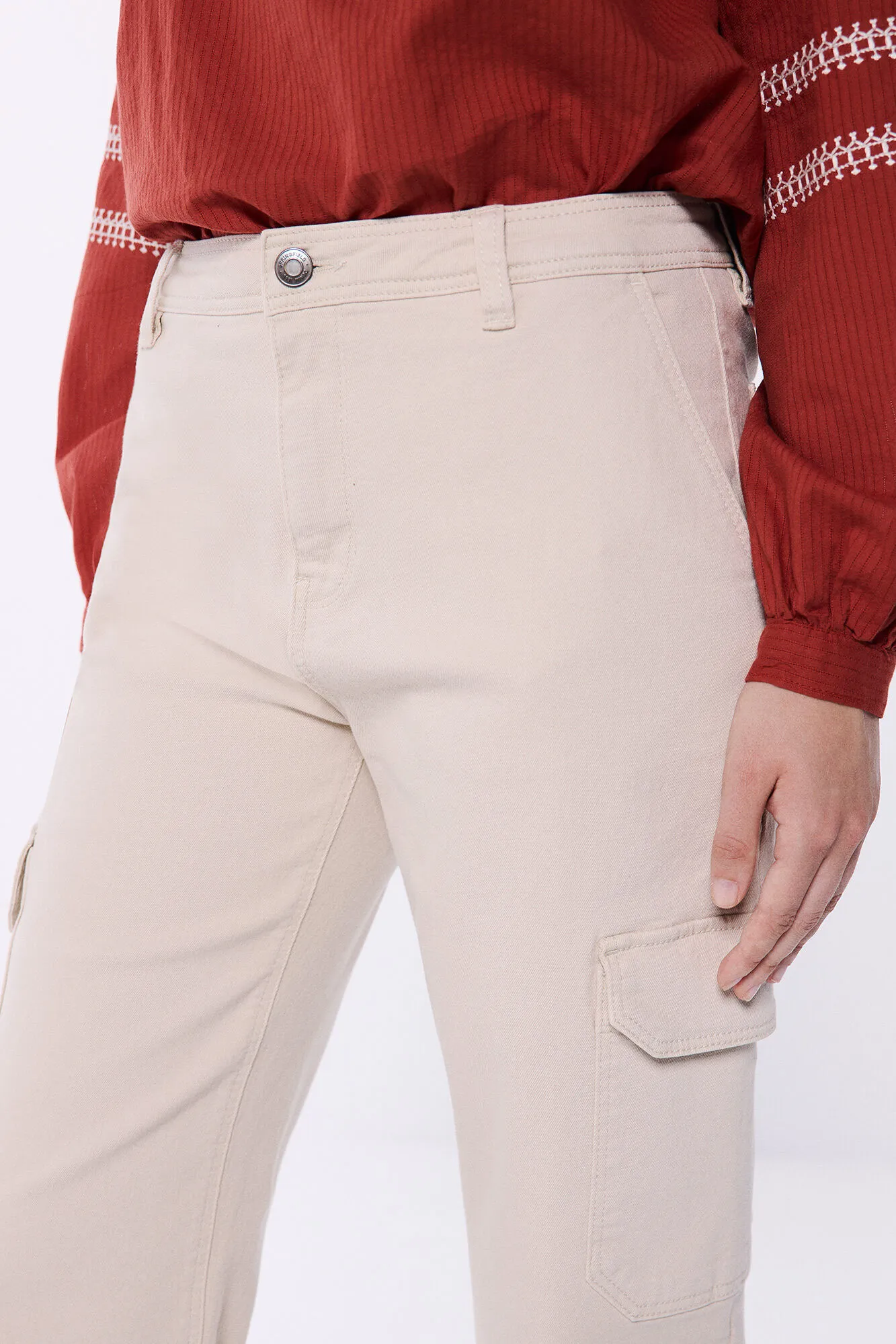 Springfield Pantalón cargo algodón