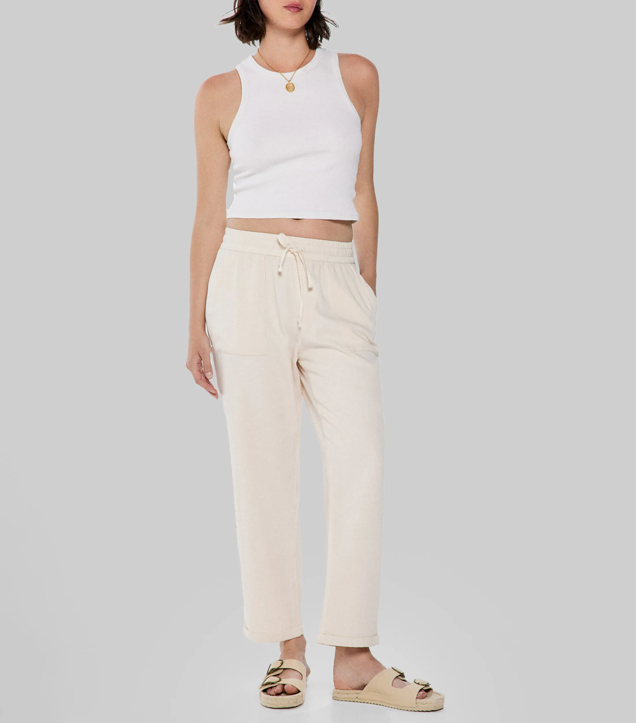 Springfield Pantalón carpintero Mujer