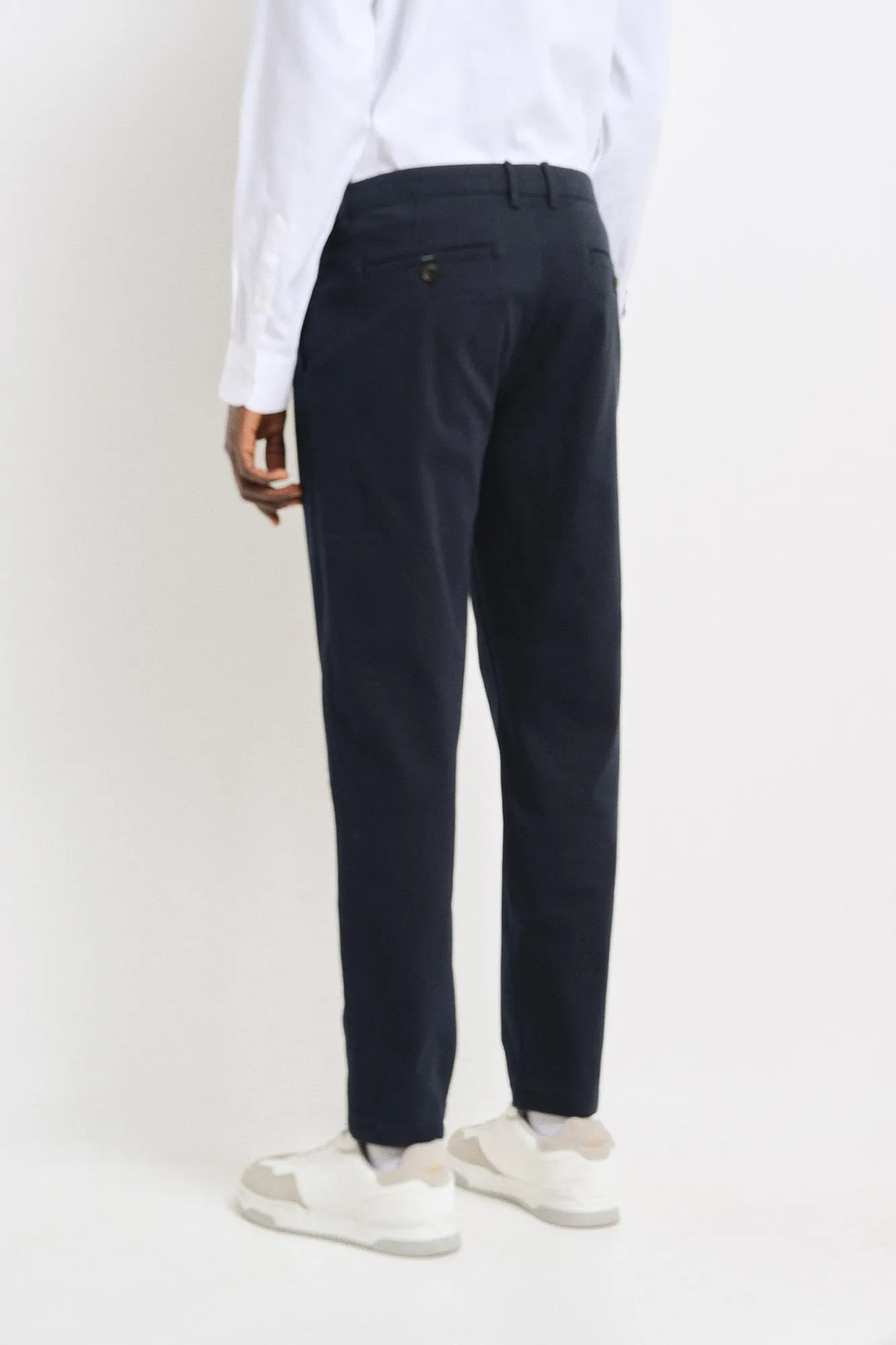 Springfield Pantalón chino color comfort slim fit