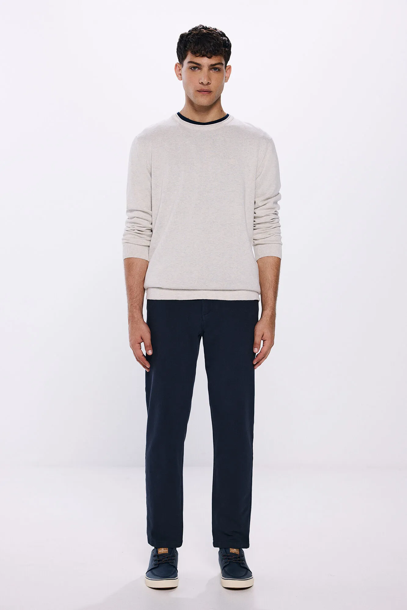 Springfield Pantalón chino comfort knit