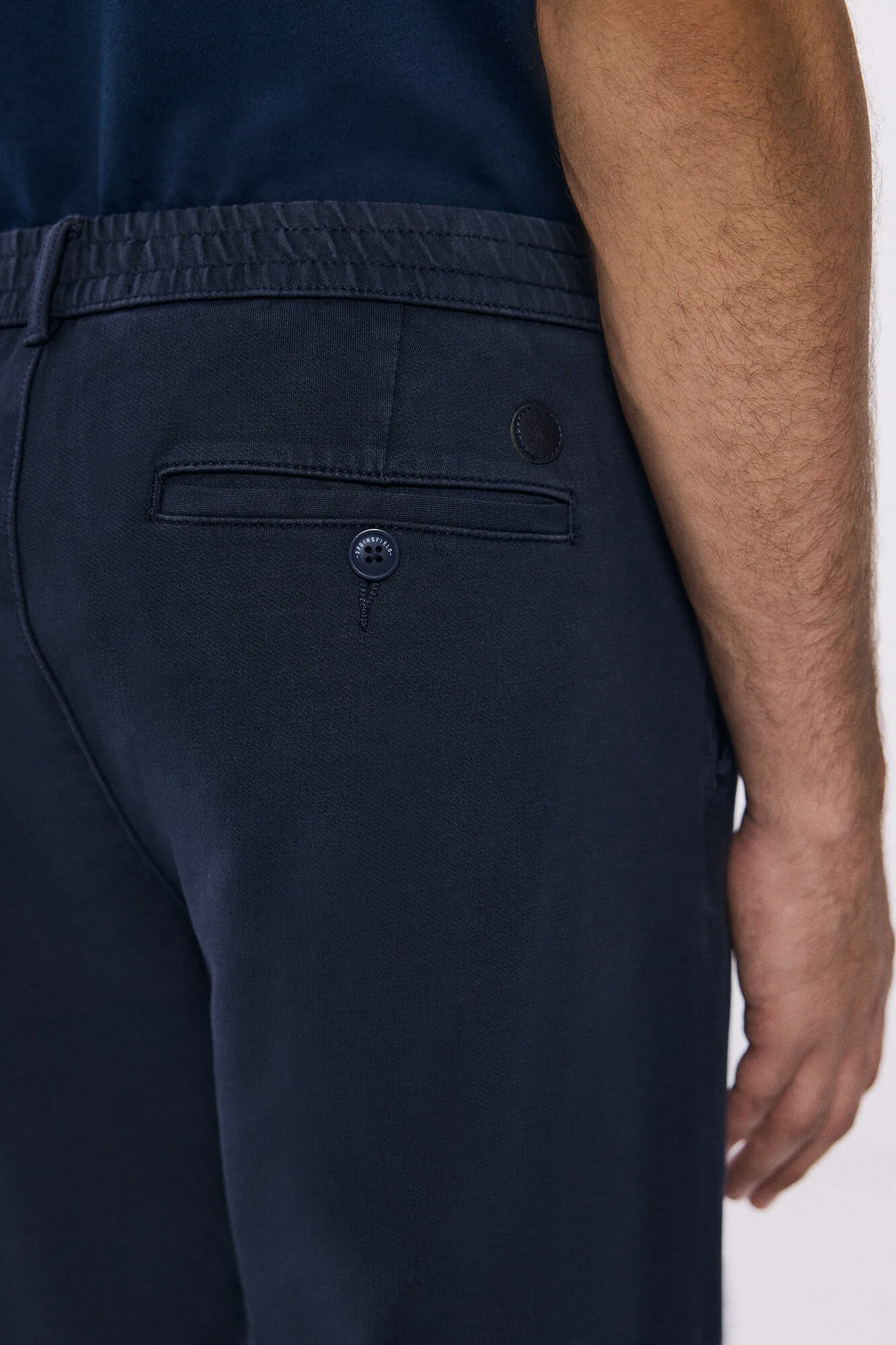 Springfield Pantalón chino comfort knit