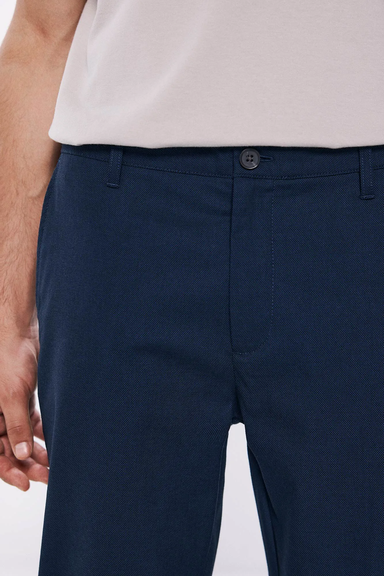 Springfield Pantalón chino vestir comfort slim fit