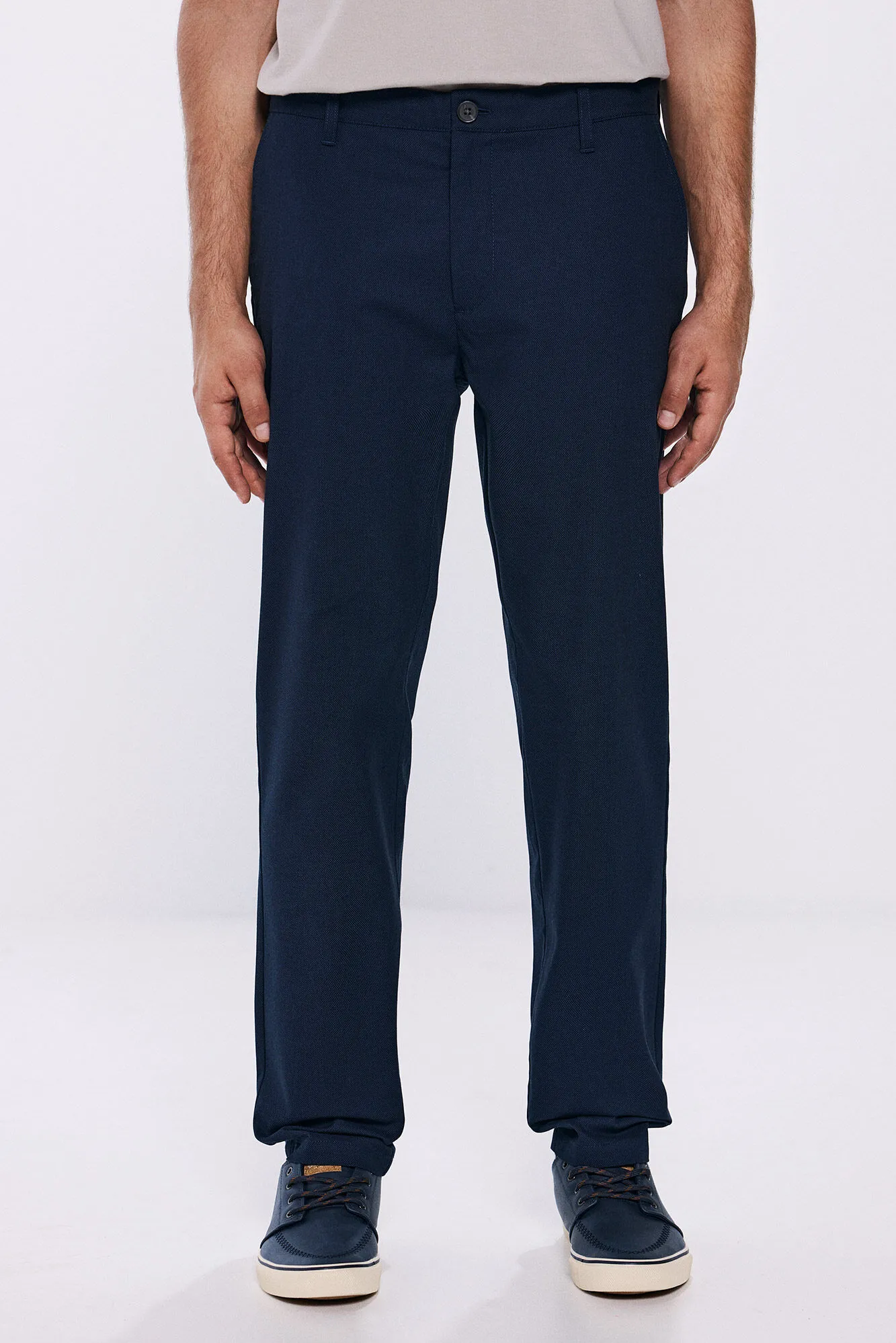 Springfield Pantalón chino vestir comfort slim fit