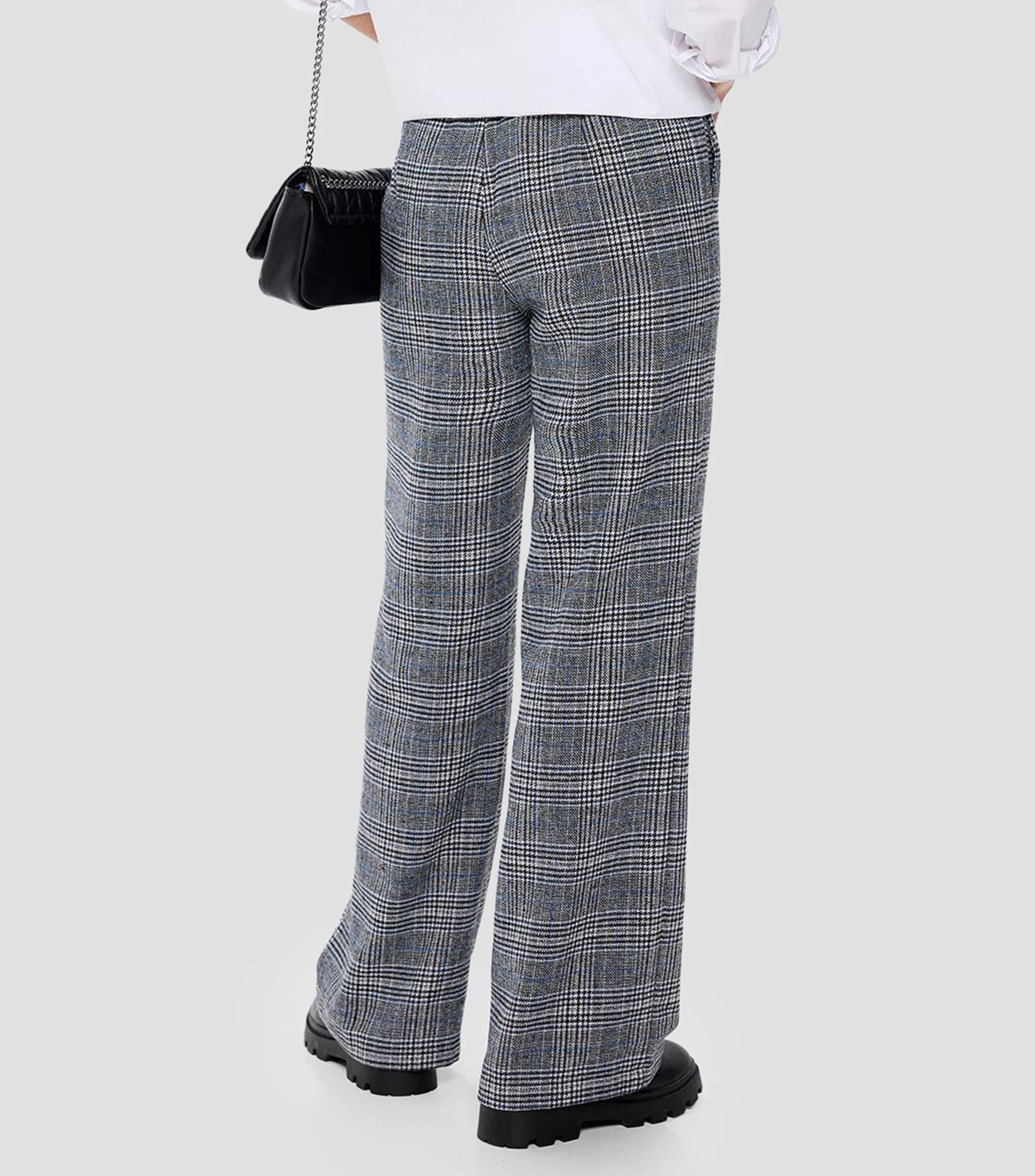 Springfield Pantalón con Cuadros Mujer