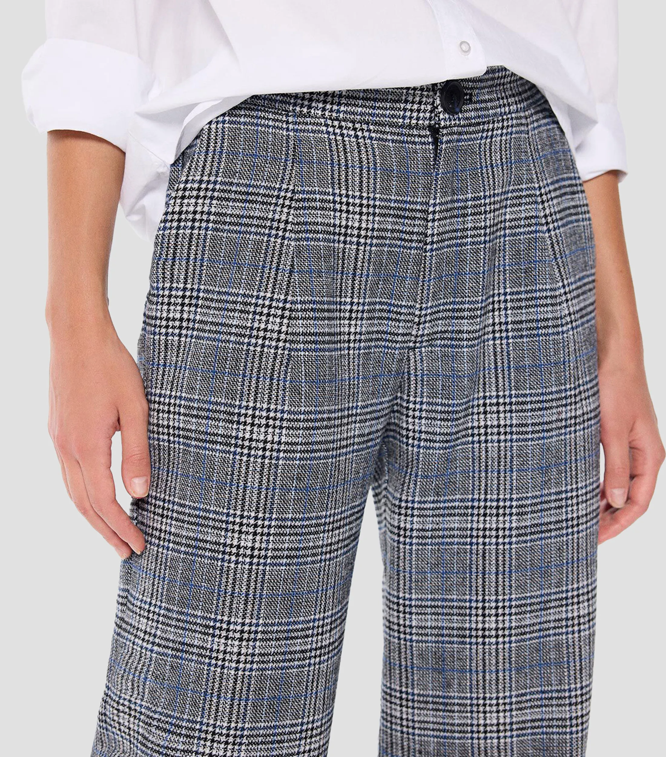 Springfield Pantalón con Cuadros Mujer