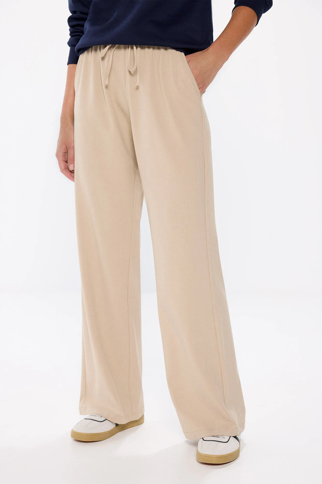 Springfield Pantalón jogger ancho