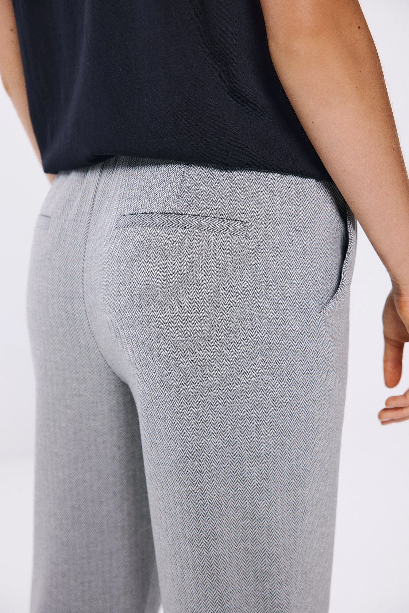 Springfield Pantalón jogger punto circular