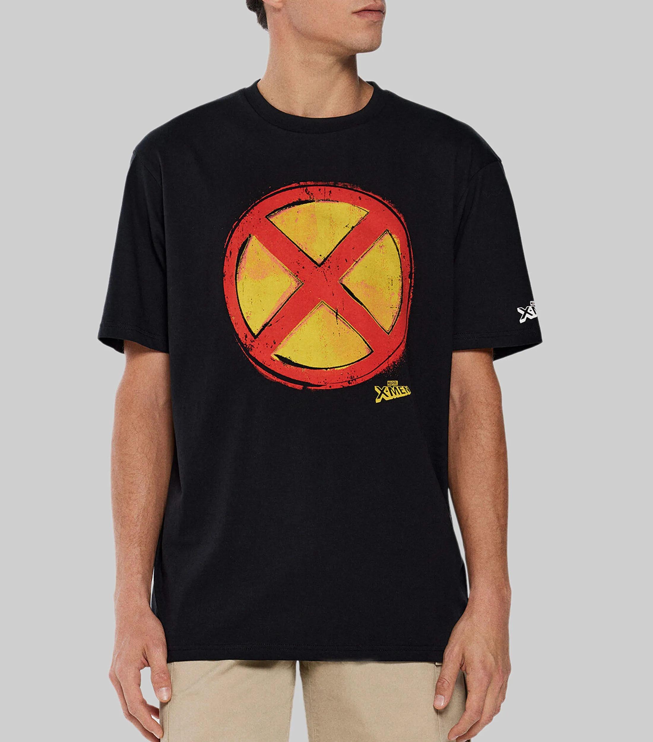 Springfield Playera cuello redondo manga corta X-men Hombre