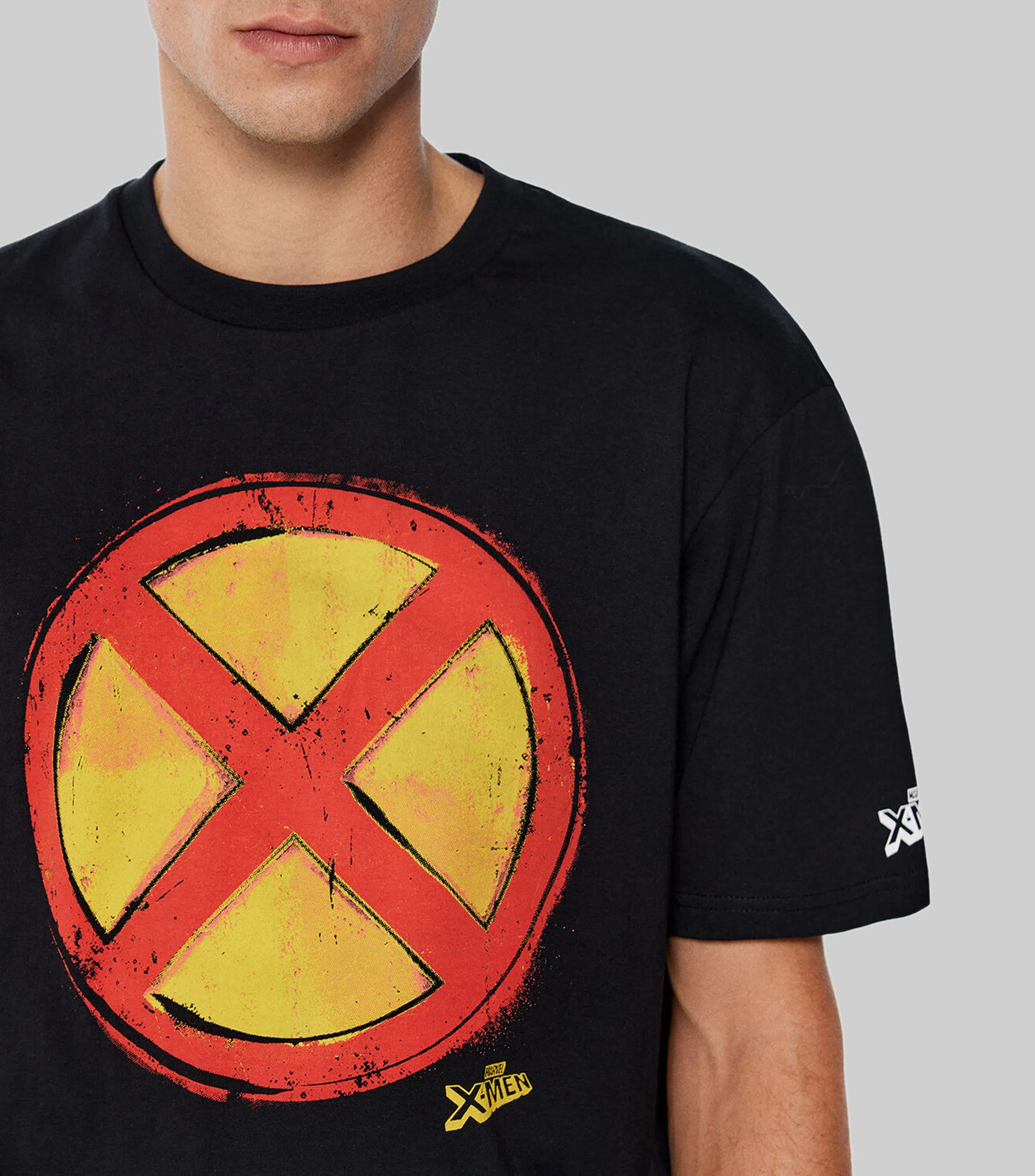 Springfield Playera cuello redondo manga corta X-men Hombre