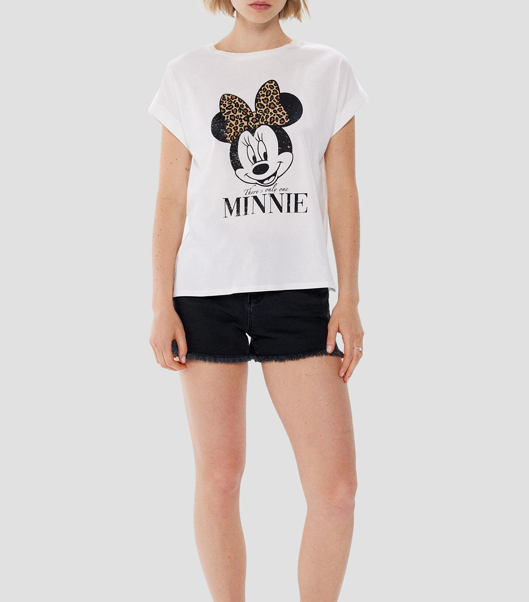 Springfield Playera "Minnie Mouse" Manga Corta Mujer