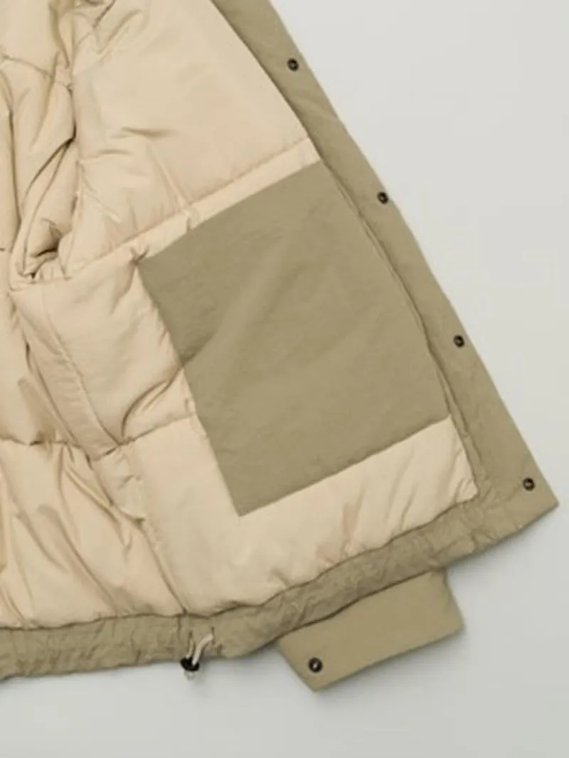 STILL BY HAND CHAQUETA ACOLCHADA KHAKI BEIGE