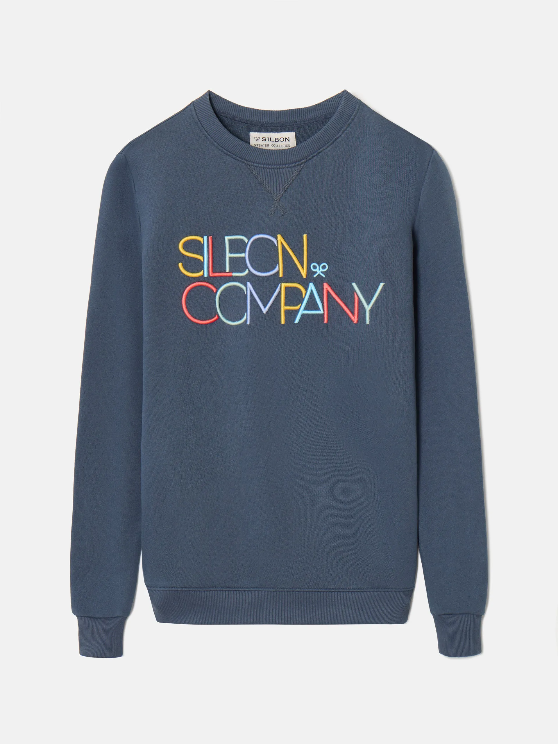 Sudadera silbon company azul marino