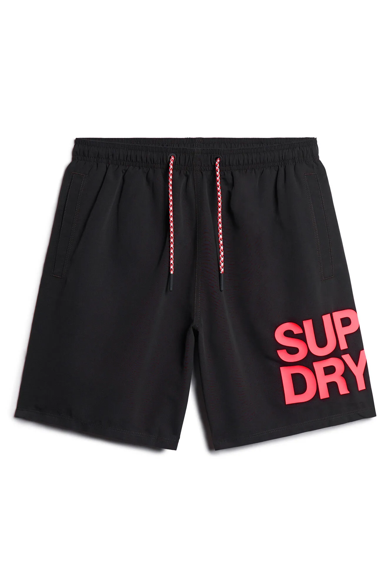 Superdry Bañador Sportswear de 43,2 cm con logo en material reciclado