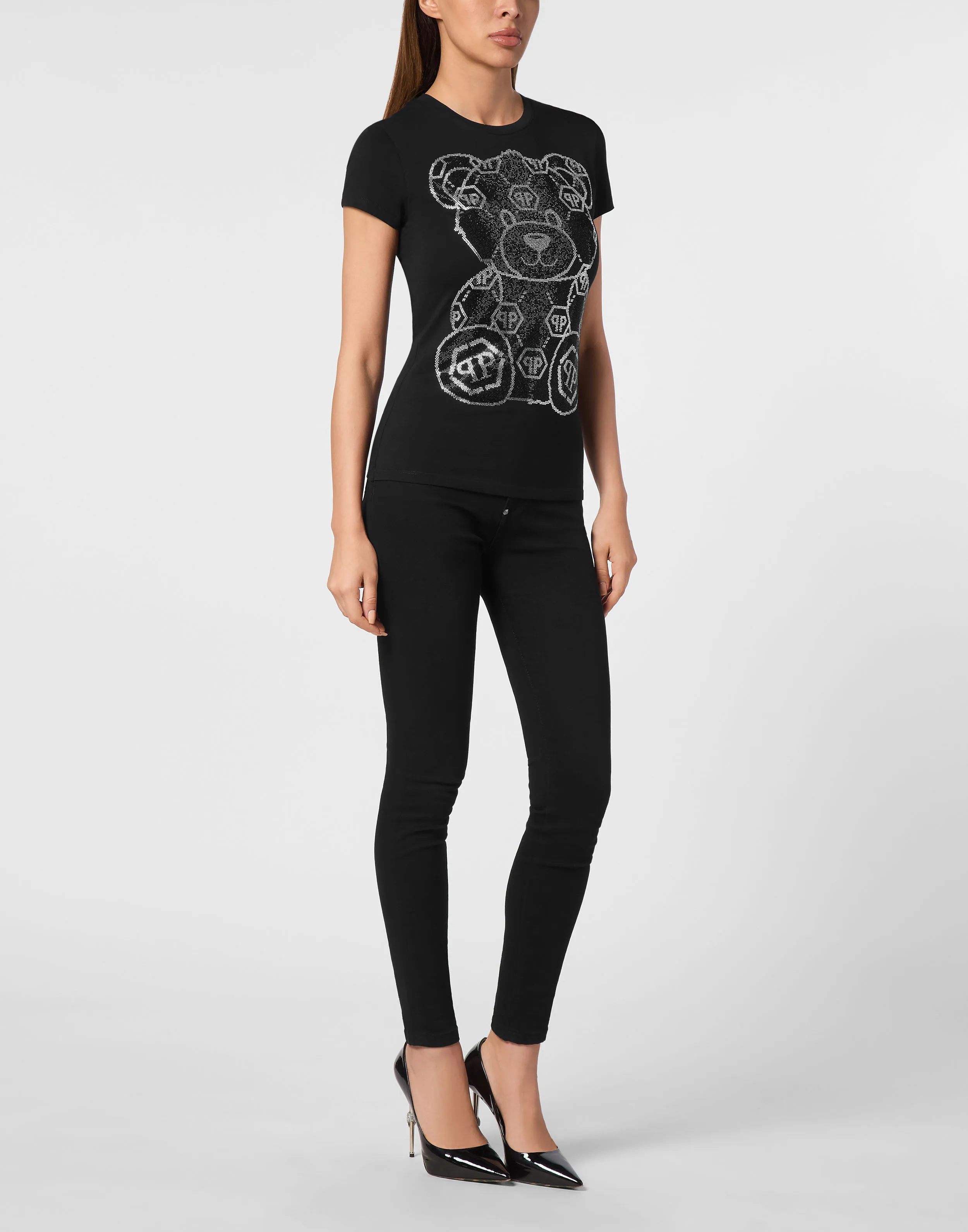 T-Shirt Sexy Pure Strass Teddy Bear