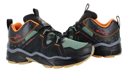 Tenis Pontiac Bota Atletico Sport Hiking Ajustable 80735 Para Hombre Adulto.