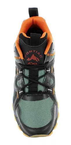 Tenis Pontiac Bota Atletico Sport Hiking Ajustable 80735 Para Hombre Adulto.