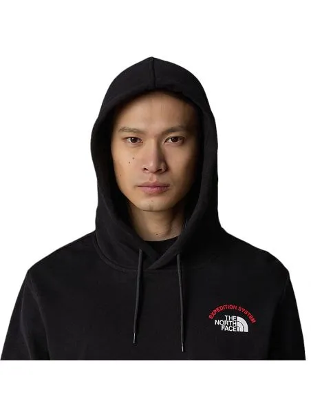 THE NORTH FACE Sudadera Hoodie Expedition System Graphic Hombre Black