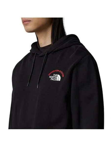 THE NORTH FACE Sudadera Hoodie Expedition System Graphic Hombre Black