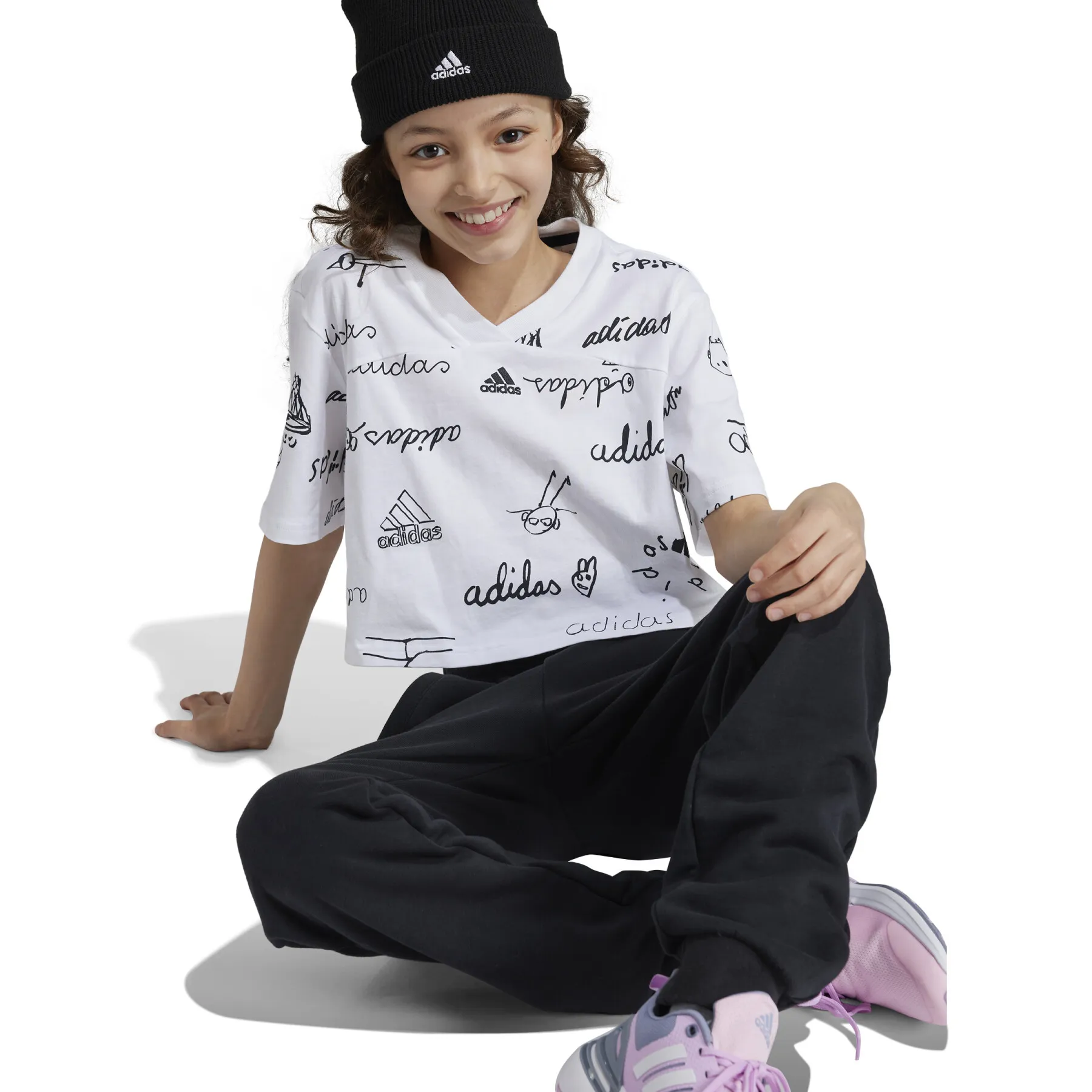 Top de chica adidas Brand Love