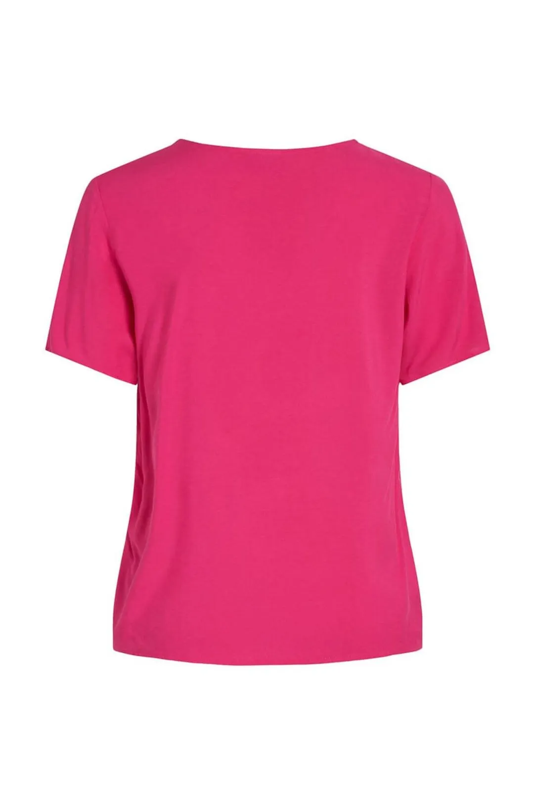 TOP MUJER CUELLO PICO VIPAYA ROSA YARROW