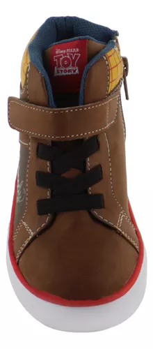 Toy Story Tenis Bota Urbano Casual Woody Velcro Niño 87555