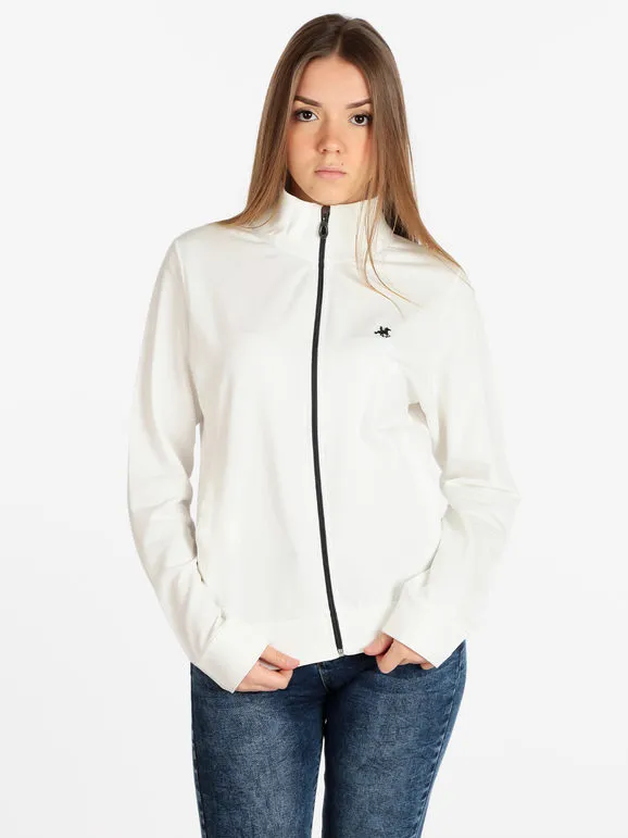 U.S. Grand Polo Sudadera ligera de cuello alto de mujer